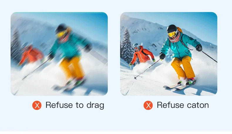 Pocket 4K Mini Camera  Magnetic Wearable Cam with Waterproof Shell WiFi Bike Motorcycle Camera Friendly for Casual Cycling Vlog