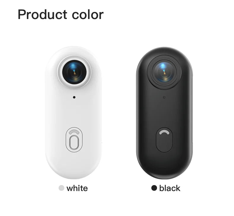 Pocket 4K Mini Camera  Magnetic Wearable Cam with Waterproof Shell WiFi Bike Motorcycle Camera Friendly for Casual Cycling Vlog