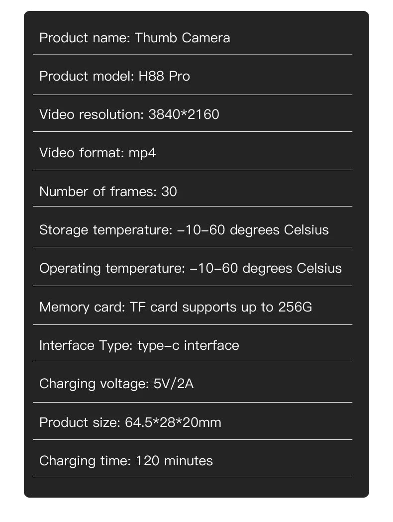 Pocket 4K Mini Camera  Magnetic Wearable Cam with Waterproof Shell WiFi Bike Motorcycle Camera Friendly for Casual Cycling Vlog